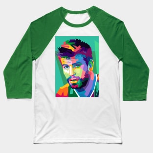 Gerrard Pique Baseball T-Shirt